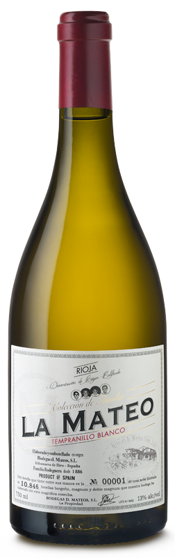 Bodegas D. Mateos La Mateo Tempranillo Blanco 2021 Wijnen Rouseu