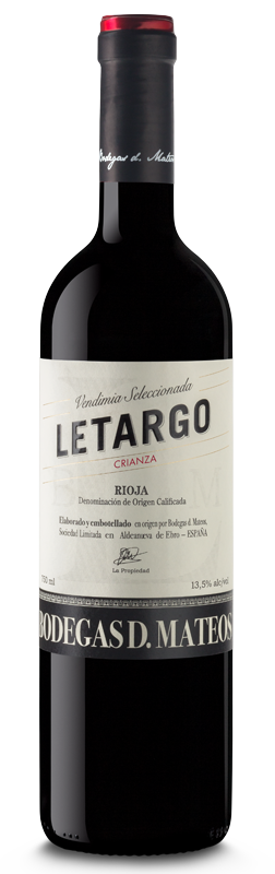 Bodegas D. Mateos Letargo Crianza 2020 Wijnen Rouseu
