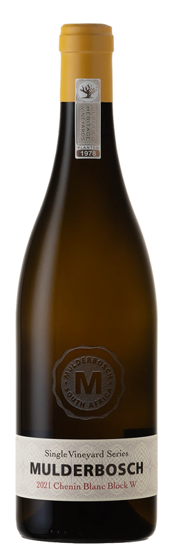 Mulderbosch Chenin Blanc Single Vineyard Series W Block 2021 Wijnen Rouseu