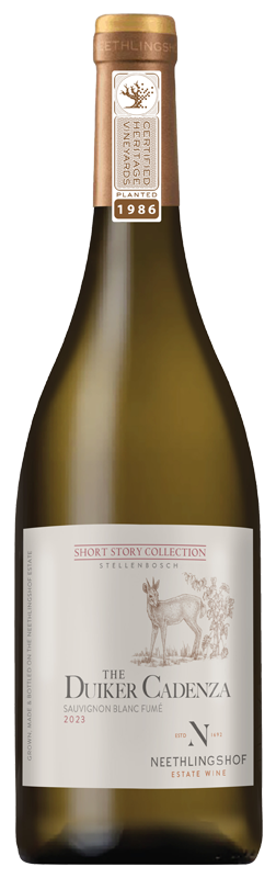 Neethlingshof The Duiker Cadenza Sauvignon Blanc Fumé 2023 Wijnen Rouseu