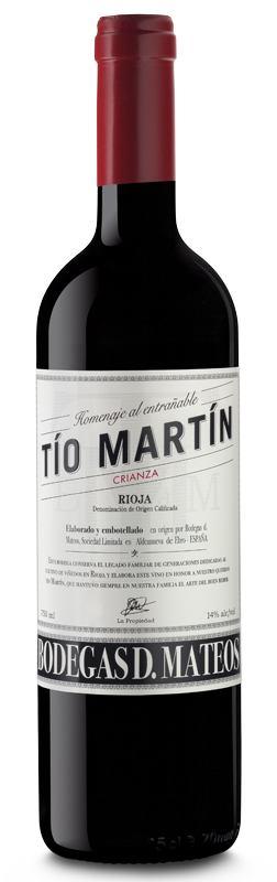Bodegas D. Mateos Tio Mateo Crianza 2020