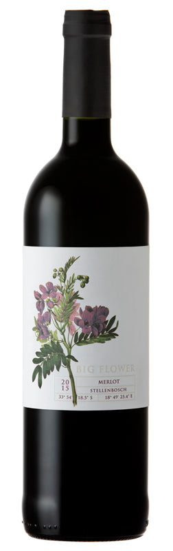 Botanica Big Flower Merlot 2015 Wijnen Rouseu