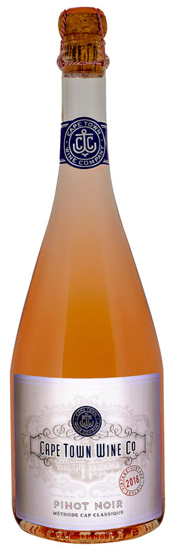 Cape Town Wine Co. Méthode Cap Classique Pinot Noir Rosé 2018