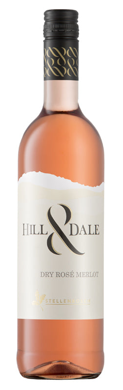 Hill & Dale Dry Rosé Merlot 2019 Wijnen Rouseu