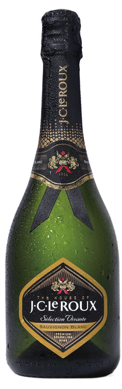 JC Le Roux Sauvignon Blanc Black Label Extra Dry - Wijnen Rouseu
