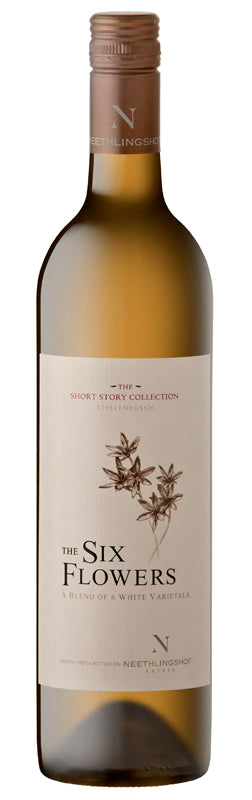 Neethlingshof Six Flowers Short Story Collection White Blend 2018 Wijnen Rouseu