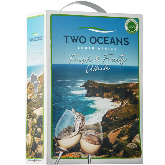 Two Oceans Fresh & Fruity white 2022 (3L) – Rouseu Wijnen en Likeuren